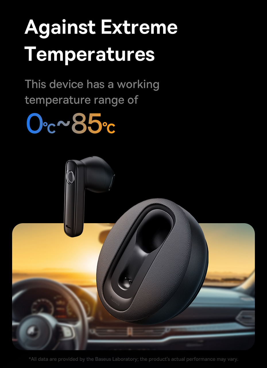 chube Tai nghe không dây đơn thông minh cho ô tô Baseus C-Mic CM10
