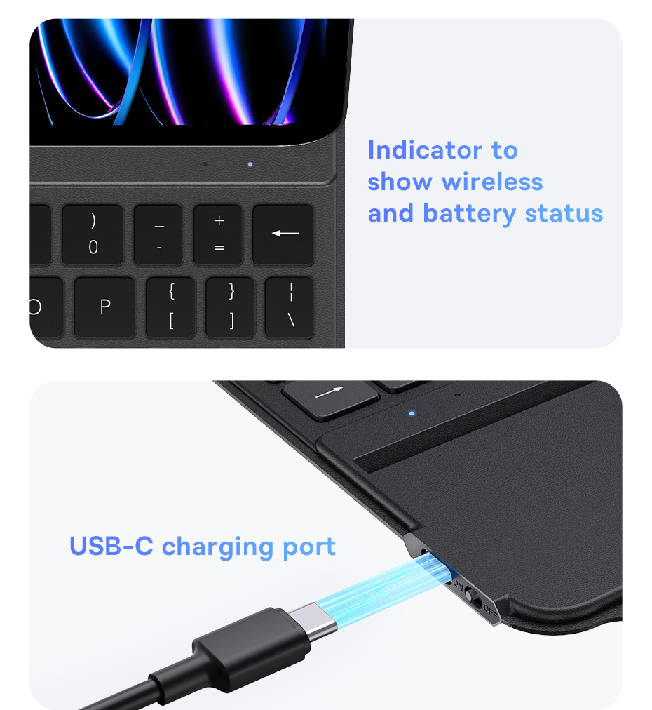 chube Bao da tích hợp bàn phím nam châm Baseus Brilliance