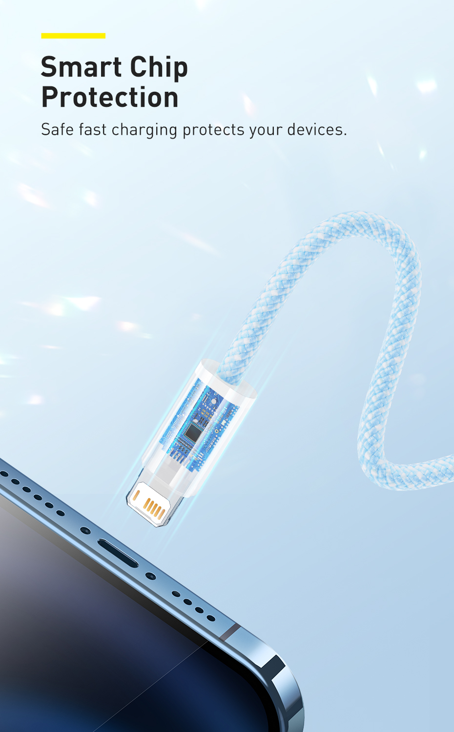 Cáp sạc nhanh Baseus Dynamic Series độ bền cao
