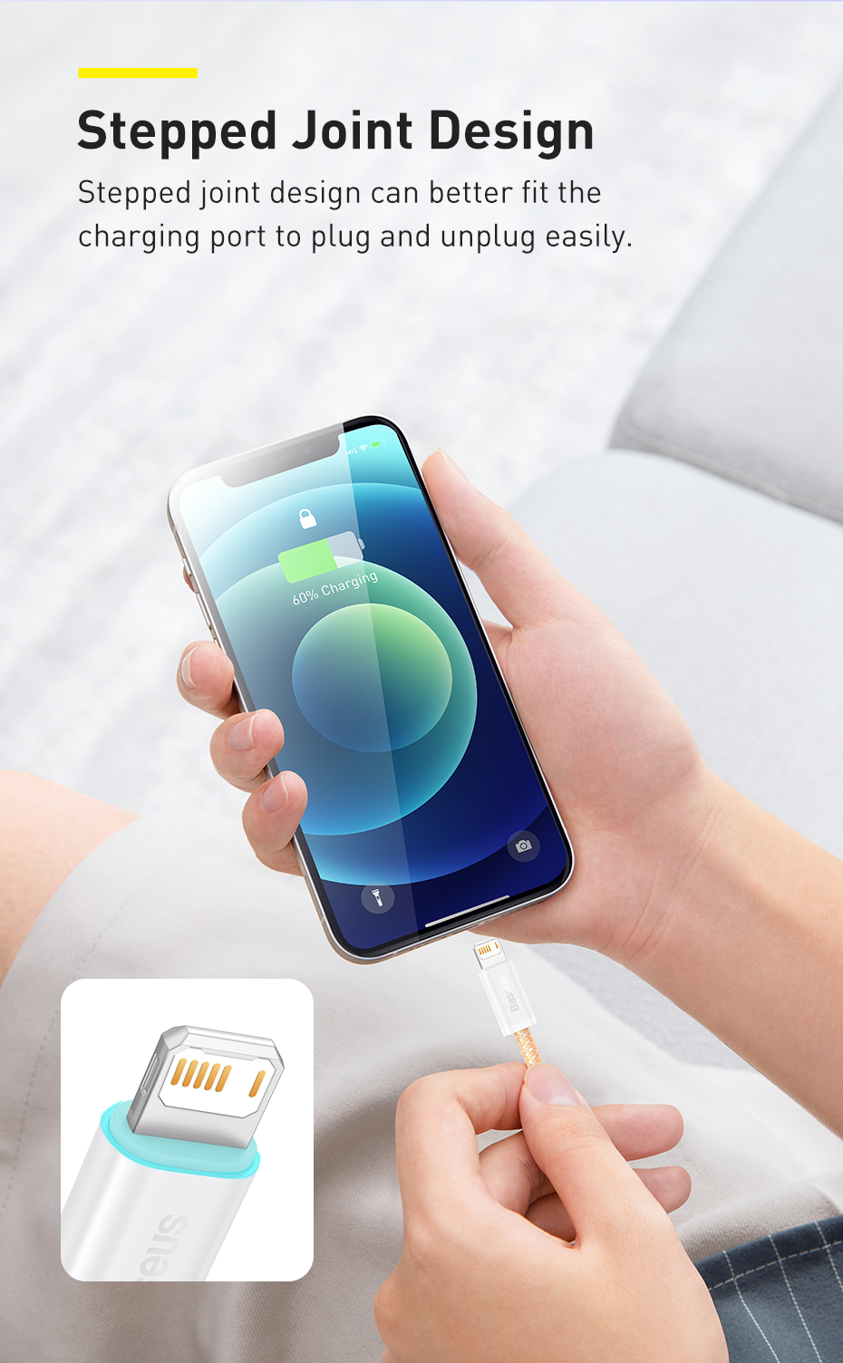 Cáp sạc nhanh Baseus Dynamic Series truyền dữ liệu 480Mbps