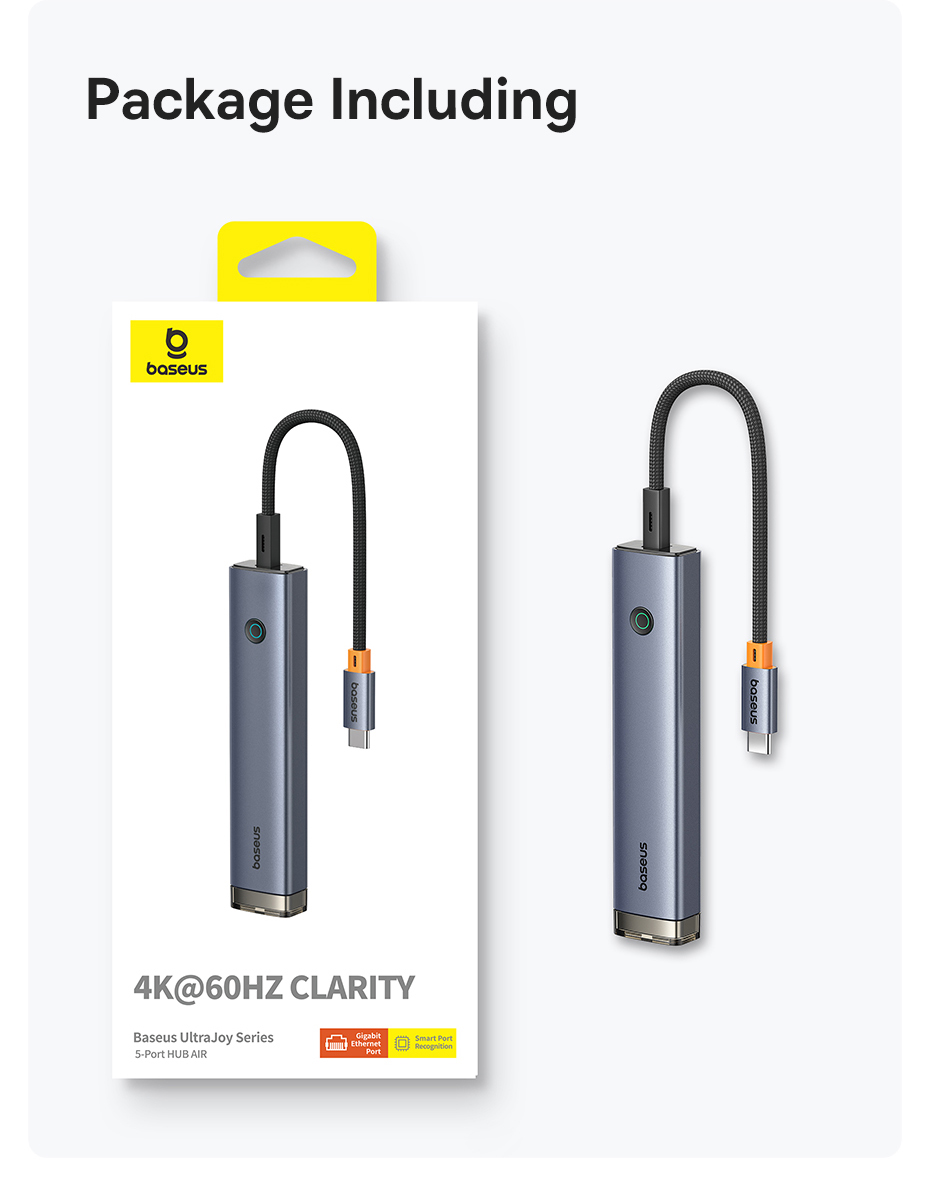 chube Hub Mở Rộng Kết Nối Baseus UltraJoy Series HUB AIR