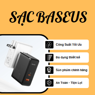 Sạc Baseus