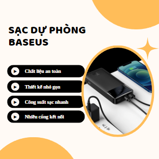 Pin Sạc Dự Phòng Baseus