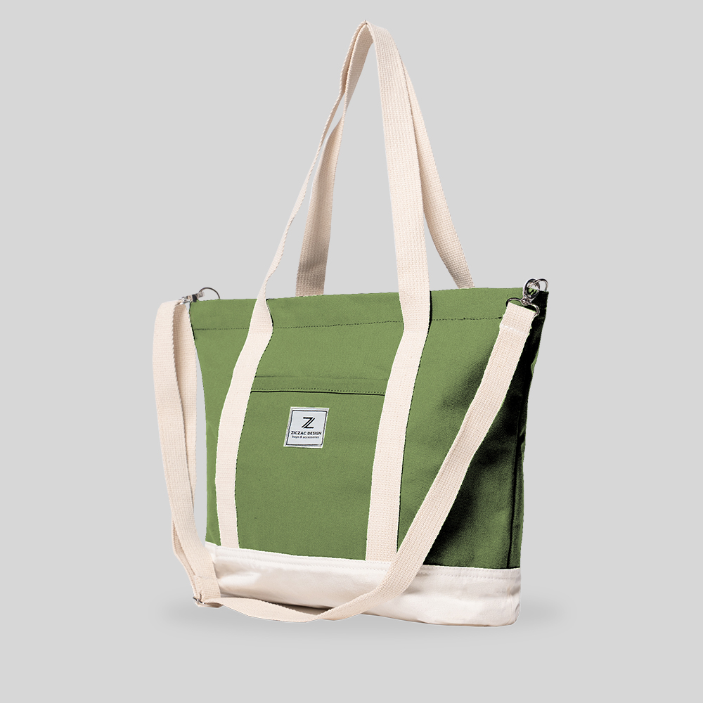 Túi Tote vải, túi vải bố canvas, túi xách nữ giá tốt, túi xách đẹp - Ziczac Design