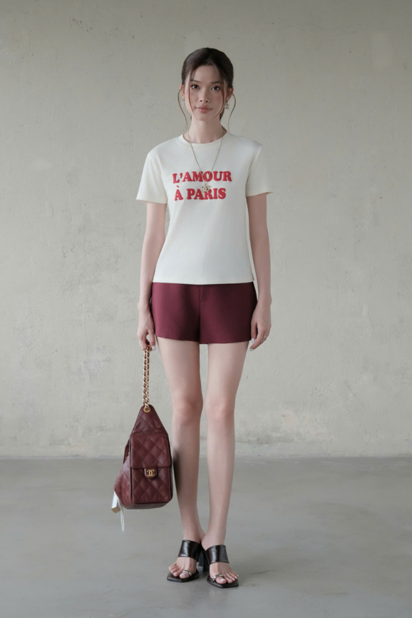 Áo Thun Nữ Paris Tee RR25AT21