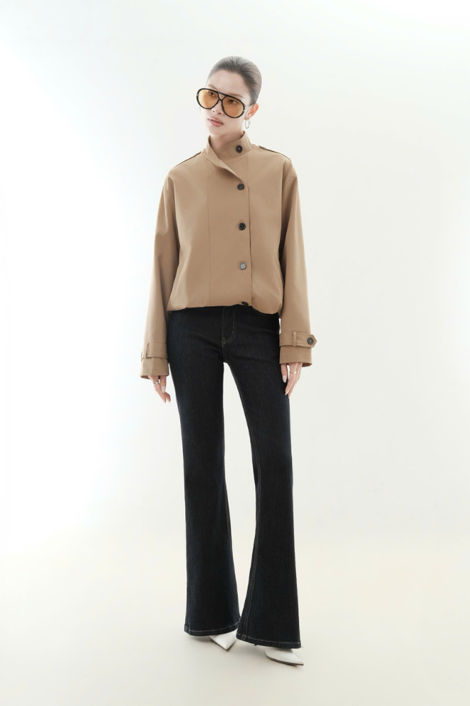 Quần Jeans Nữ Loe RR25QJ21