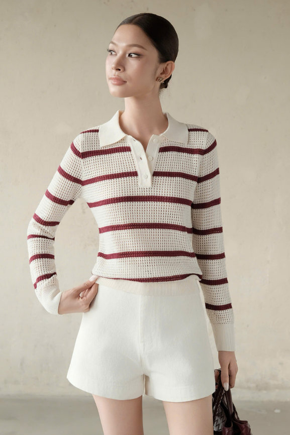 Áo Dệt Kim Faya Polo RR25DK68