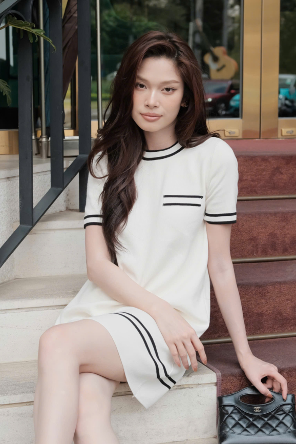 Váy Dệt Kim Jades Dress RR25DK14