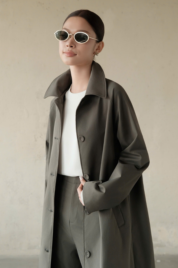 Áo Khoác Kiểu Nữ Nikki Coat RR25KK05