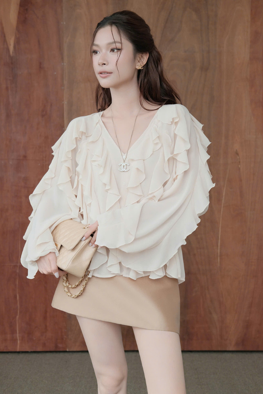 Áo Kiểu Nữ Annie Top RR25AK39