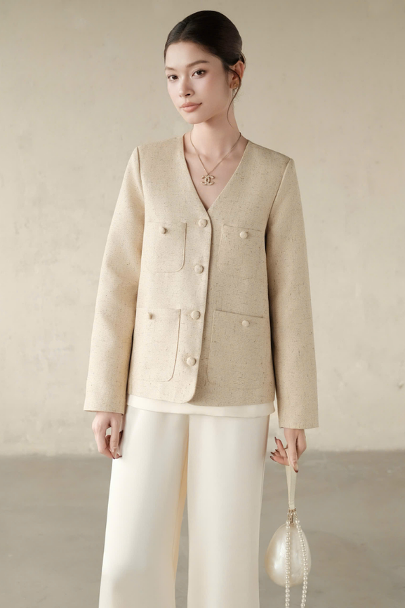 Áo Khoác Kiểu Nữ Gemma Outer RR25KK15