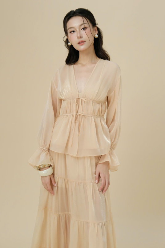 Áo Kiểu Nữ Pansy Top RR25AK64