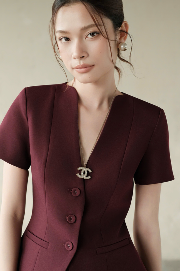 Áo Kiểu Nữ Casa Top RR25AK111