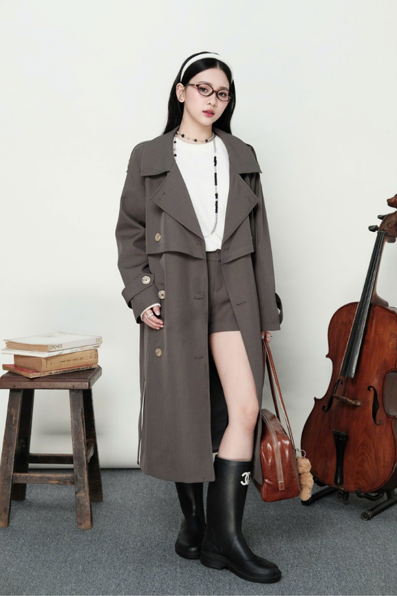 Áo Khoác Kiểu Nữ Trench Coat RR24KK08