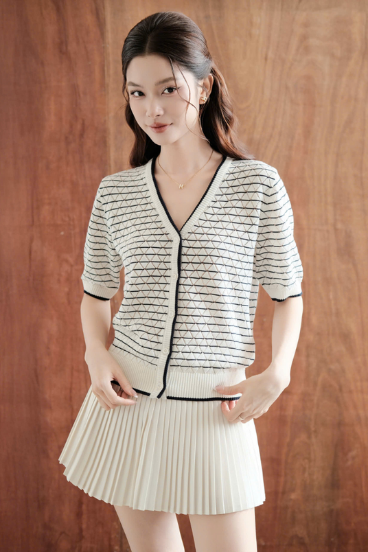 Áo Dệt Kim Viva Top RR25DK35