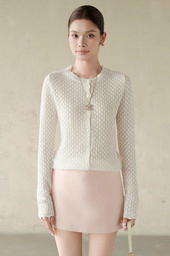 Áo Dệt Kim Milky Top RR26DK13