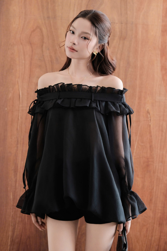 Áo Kiểu Nữ Halie Top RR25AK59