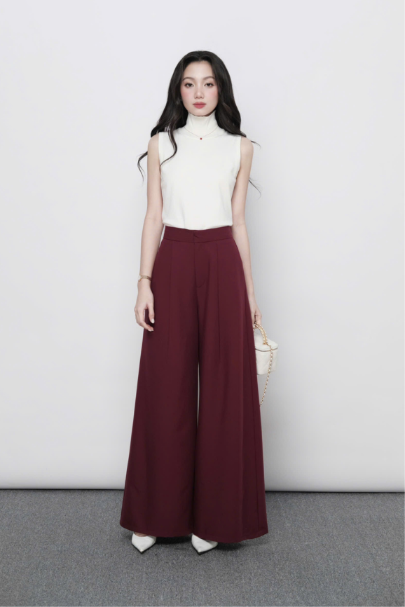 Quần Dài Nữ Sisley Pants RR24QD16