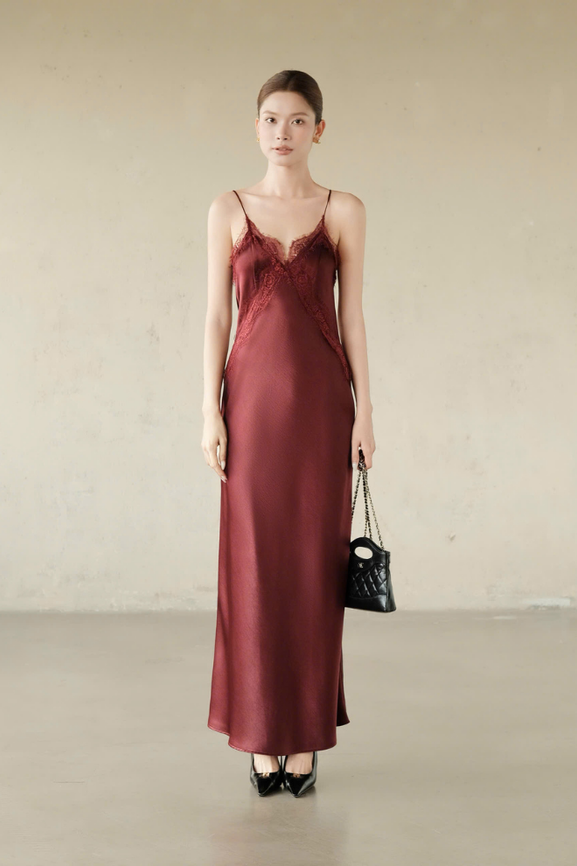 Đầm Dài Lacy Dress RR25DD20