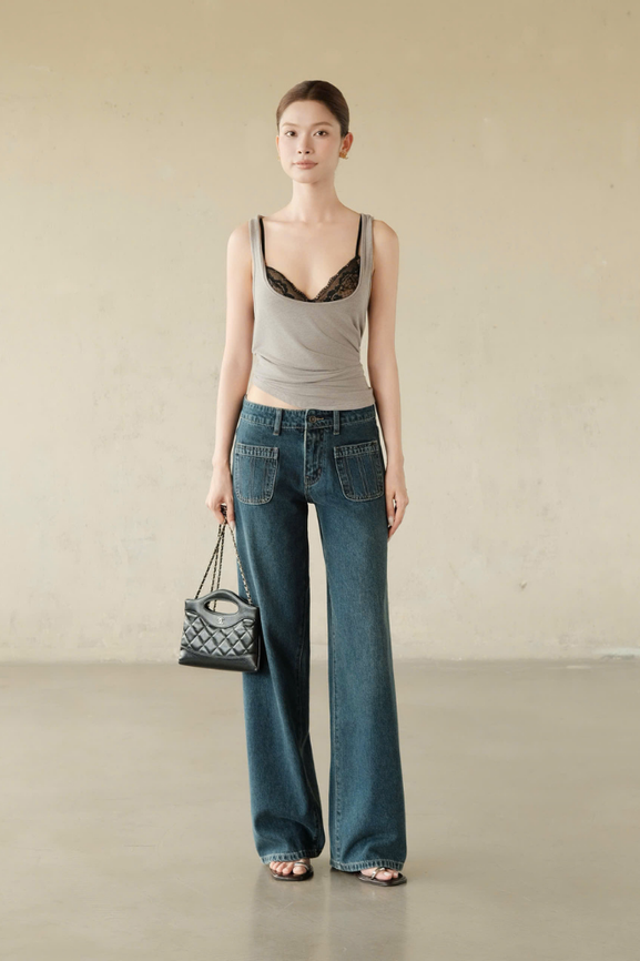Quần Jeans Nữ Lido RR26QJ13