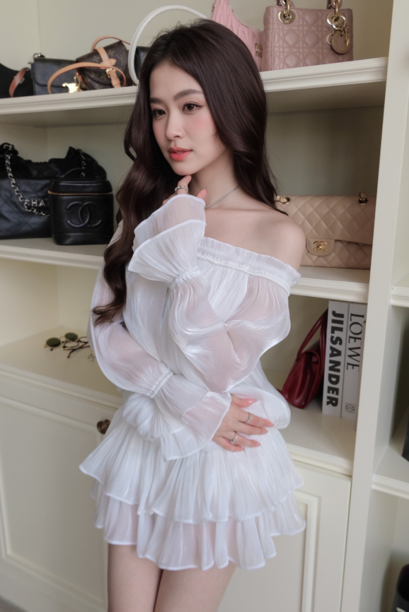 Đầm Ngắn Sunset Dress RR24DN23