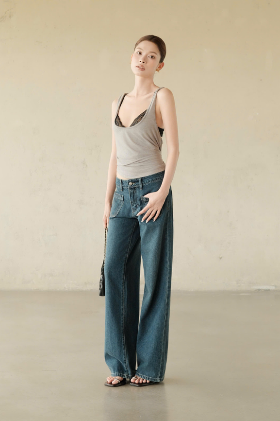 Quần Jeans Nữ Lido RR26QJ13