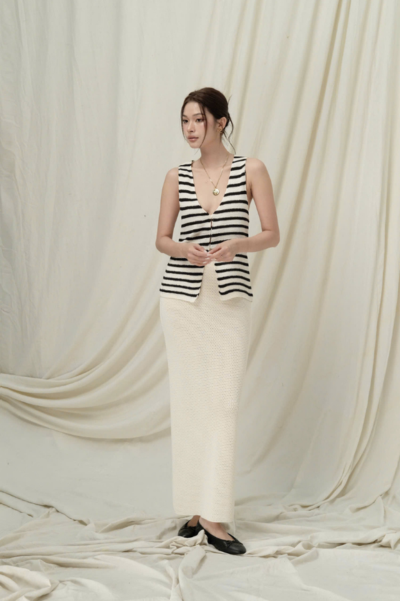 Váy Dệt Kim Doris Skirt RR25DK12