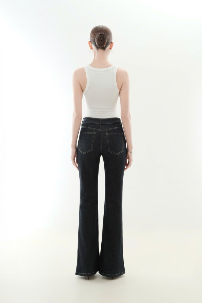 Quần Jeans Nữ Loe RR25QJ21