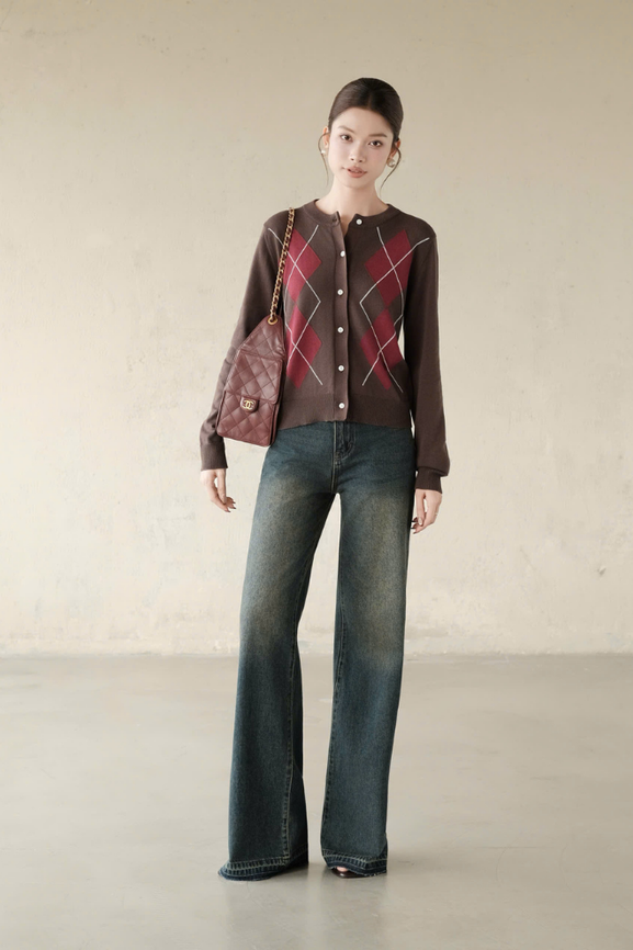 Áo Dệt Kim Chewy Cardigan RR26DK02