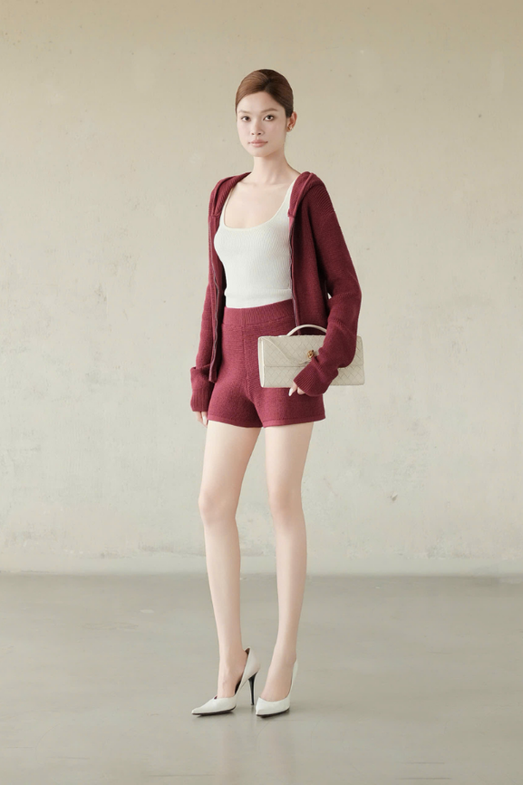 Quần Dệt Kim Cooper Short RR26DK06