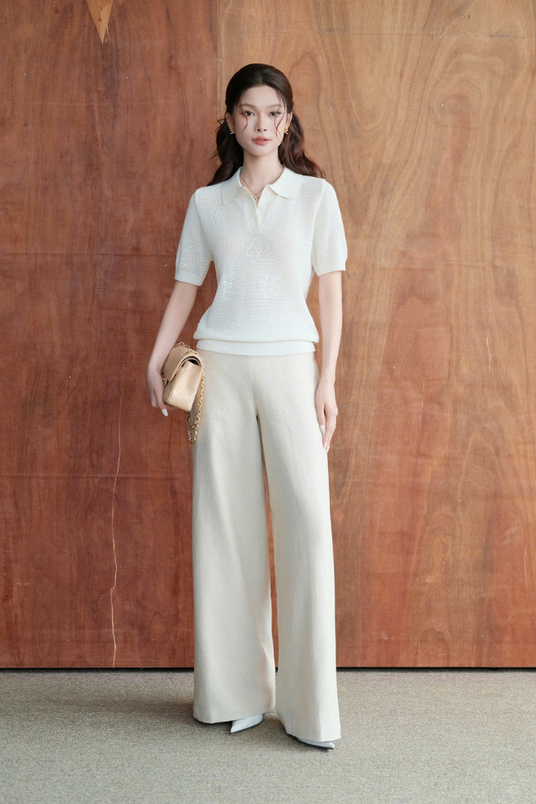 Áo Dệt Kim Berry Polo RR25DK39