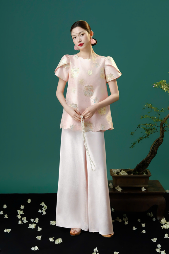 Áo Kiểu Nữ Lixie Top RR25AK106