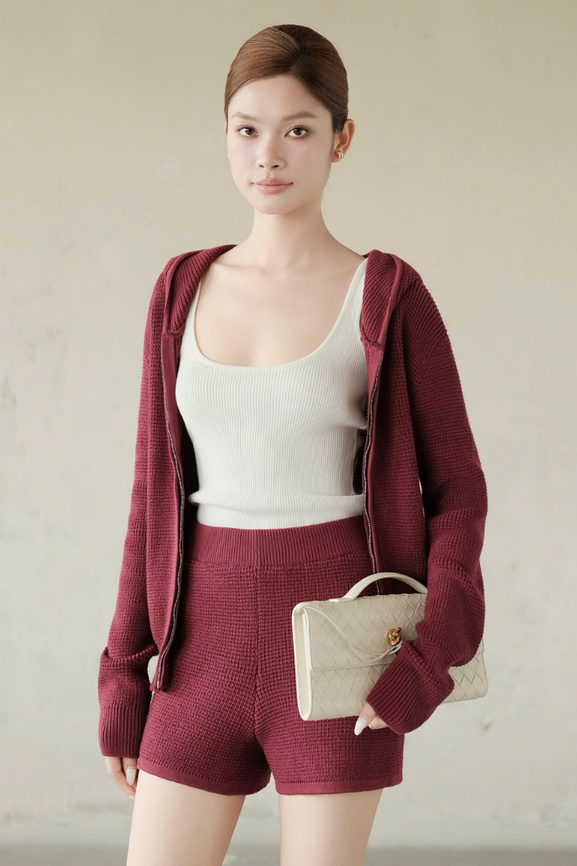 Quần Dệt Kim Cooper Short RR26DK06