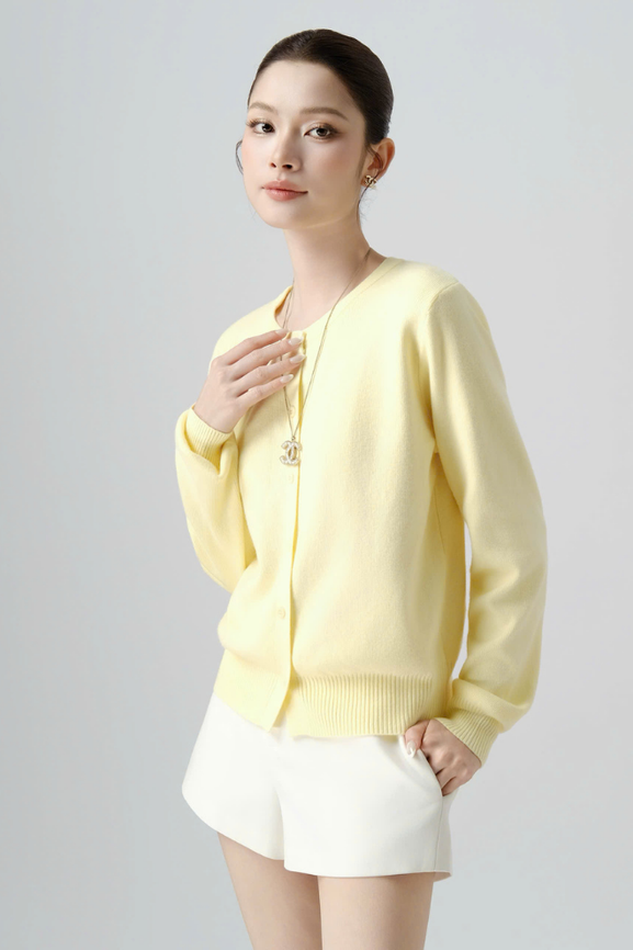 Áo Dệt Kim Dori Cardigan RR25DK71