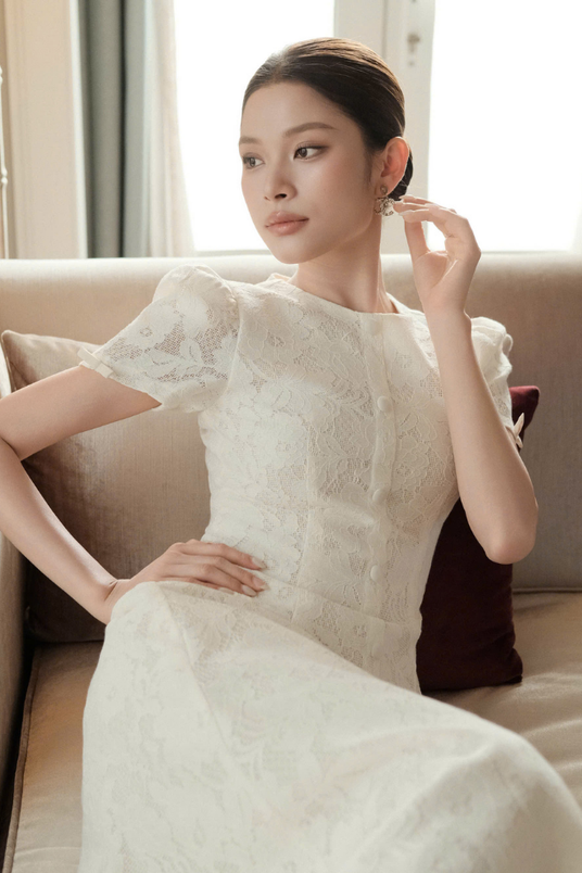 Đầm Dài Floral Dress RR26DD27