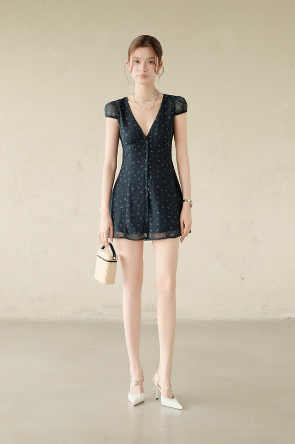 Đầm Ngắn Dahlia Dress RR26DN16