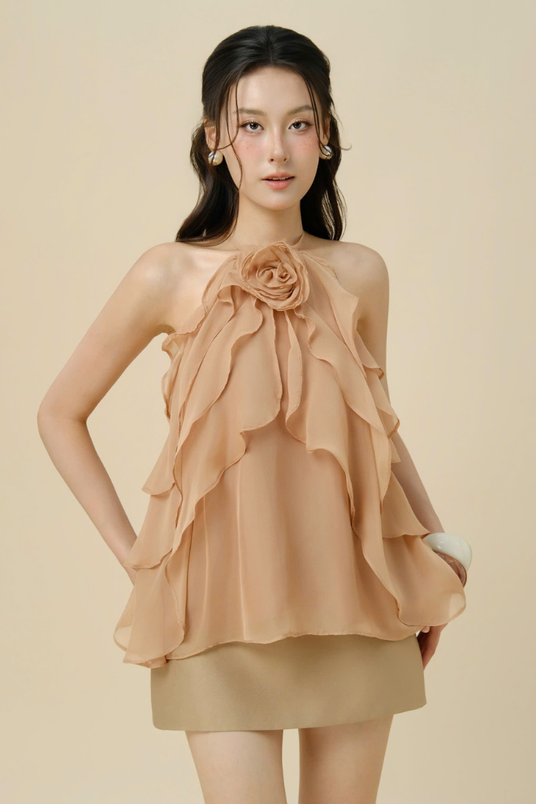 Áo Kiểu Nữ Yuko Top RR25AK73