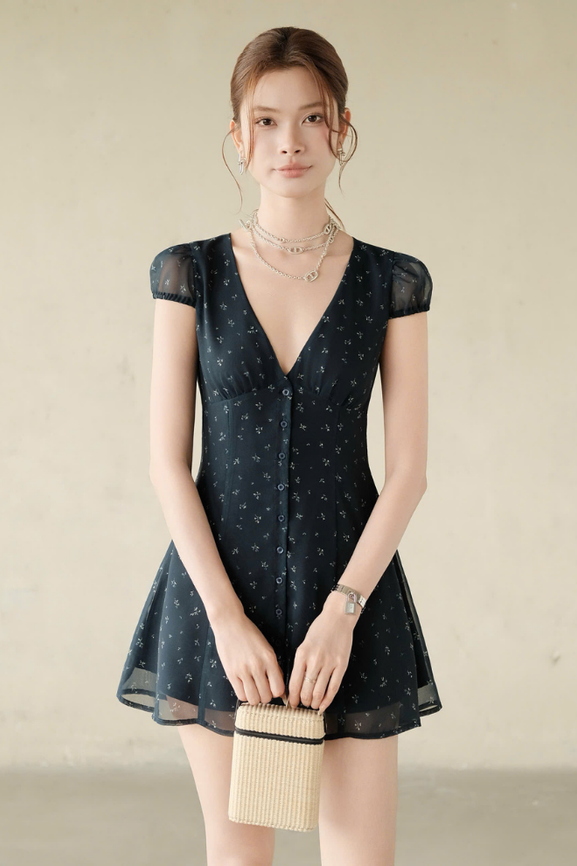 Đầm Ngắn Dahlia Dress RR26DN16