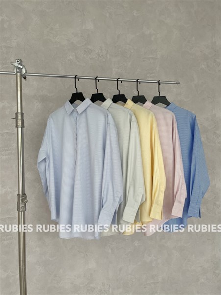 Áo Sơ Mi Nữ Striped Shirt RR22AS31