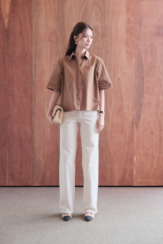 Áo Sơ Mi Nữ Pocket Shirt RR25AS08