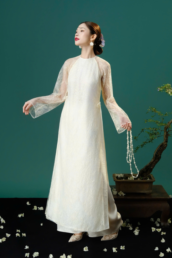 Áo Dài Nữ Đinh Hương RR25AD09