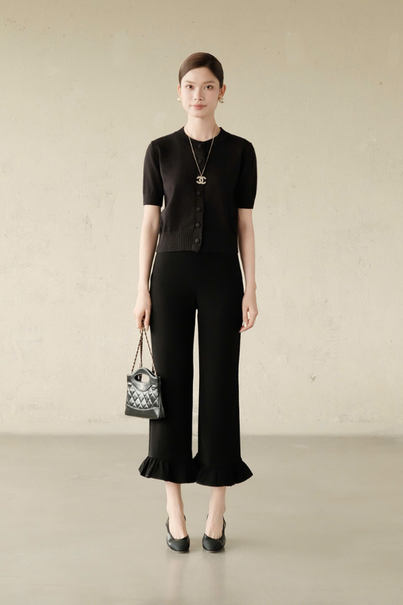 Quần Dài Nữ Frilly Pants RR26QD13