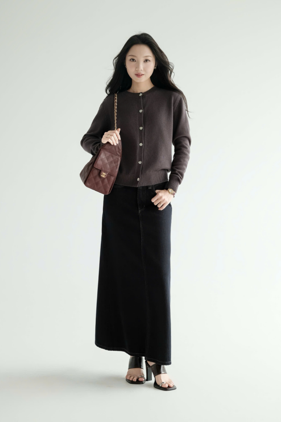 Váy Dài Anne Skirt Jeans RR25VD30