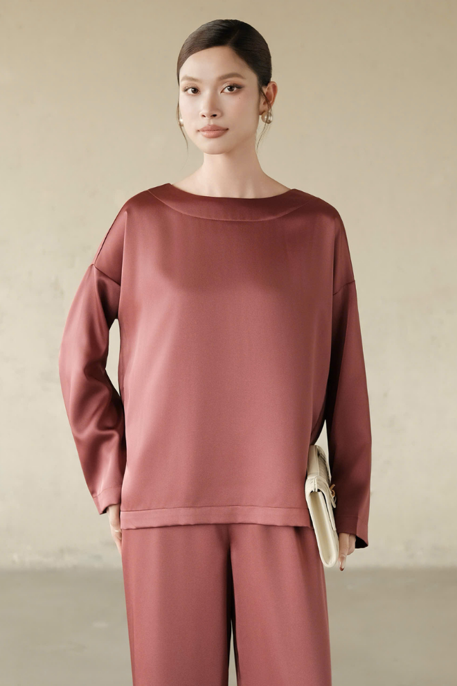 Áo Kiểu Nữ Sabrina Top RR26AK09