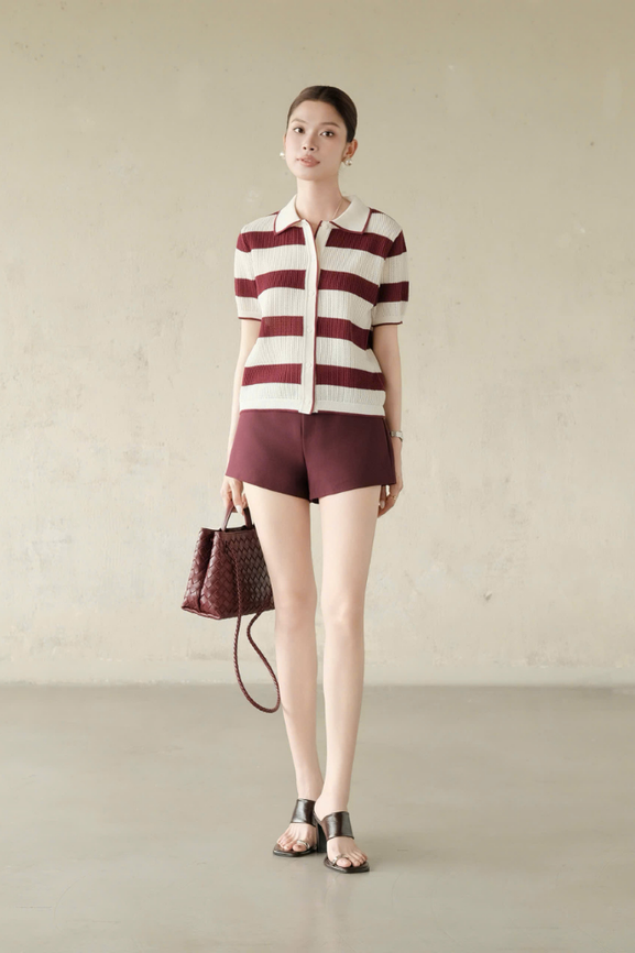 Áo Dệt Kim Joie Top RR26DK12