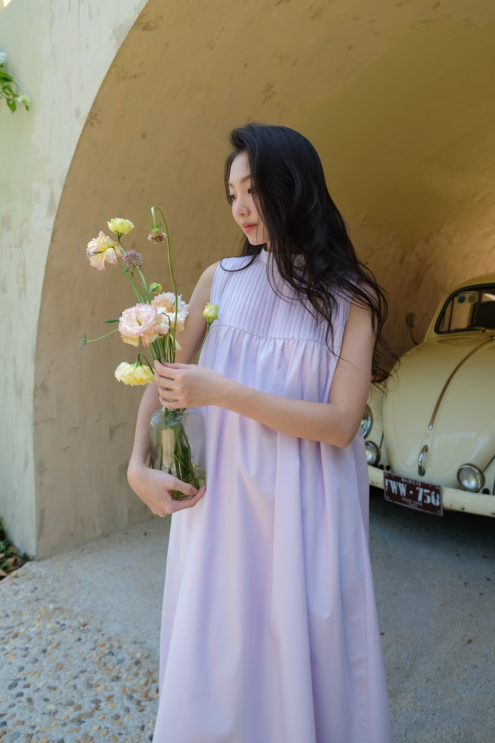 Đầm Dài Lilac Dress RR24DD12