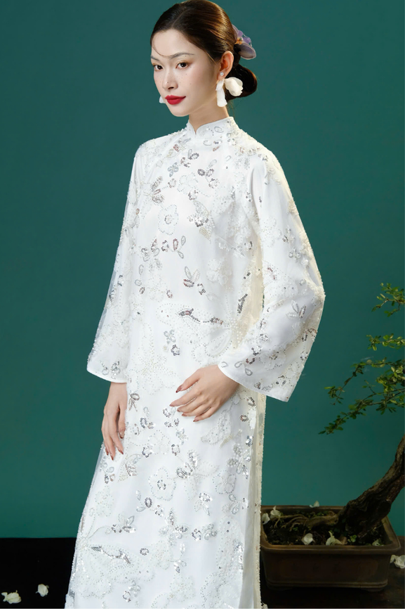 Áo Dài Nữ Châu Sa RR25AD08