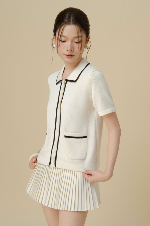 Áo Dệt Kim Nora Polo RR25DK47