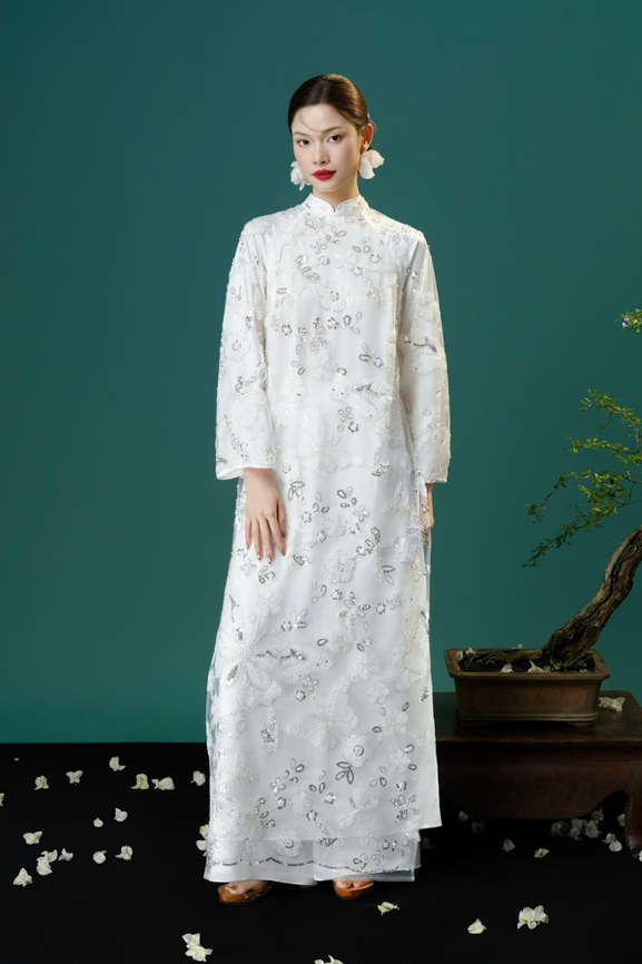 Áo Dài Nữ Châu Sa RR25AD08