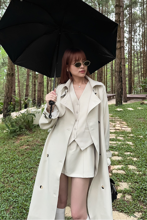 Áo Khoác Kiểu Nữ New Trench Coat RR23KK08